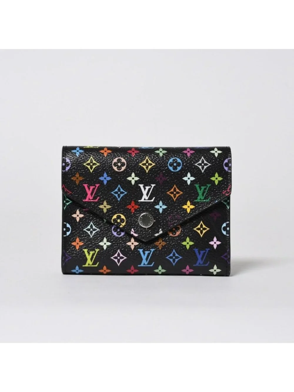 Louis Vuitton Takashi Murakami Monogram Multicolor Portefeuille Trifold Wallet